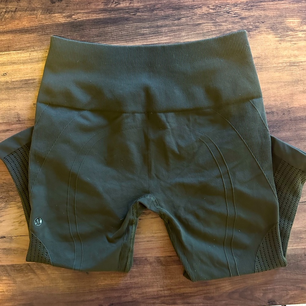 Olive green lululemon leggings